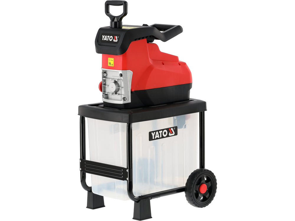 QUIET ELECTRIC BRANCH SHREDDER | 2800W | 45 MM | 55L (YT-852371)