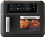 Karšto oro gruzdintuvė | 2400W | 3.5L+7.5L | juoda (67564)