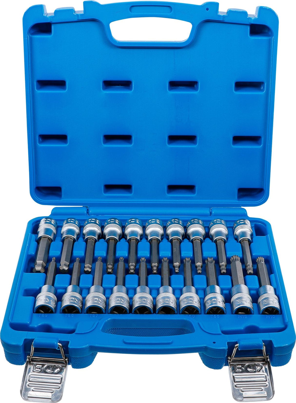 Antgalių rinkinys |  12.5 mm (1/2") | Hex / T-Star (Torx) / Spline (XZN) | šarnyriniai | 20 vnt. (5170)