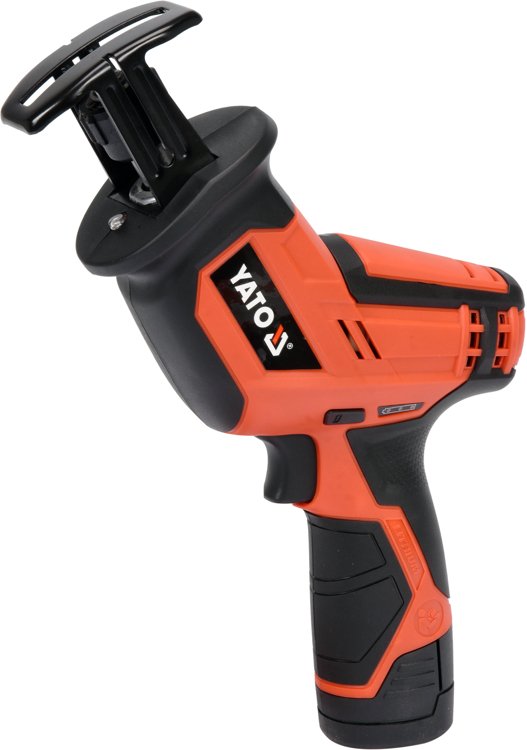 Stumdomas pjūklas akumuliatorinis 2AH / 1H / 130 mm (YT-82904)