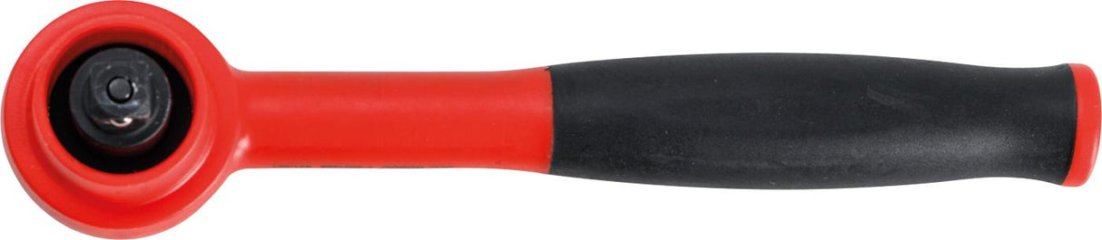 VDE reversinė terkšlė | smulkūs dantukai | 10 mm (3/8") | 1000 V (701)