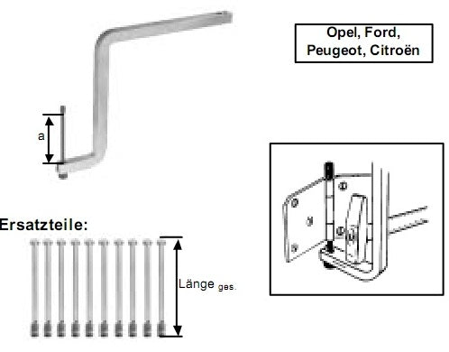 DOOR PIN REMOVING TOOL | 370 MM (1800)