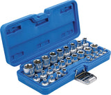 Набор головок E-тип | 6.3 mm (1/4") / 12.5 mm (1/2") | E4 - E24 | 28 шт.