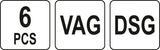 Комплект для ремонта двойного сцепления | для DSG трансмиссии VAG