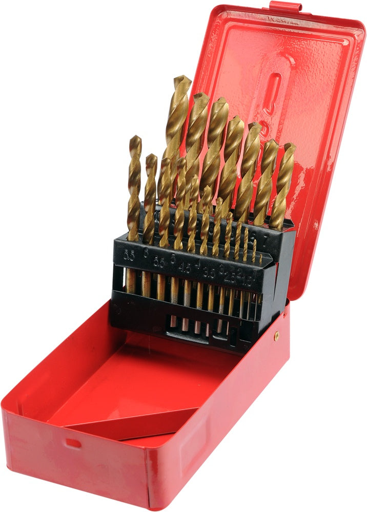 TWIST DRILL SET TYTAN 1-10MM / 19PCS (22330)