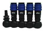 AIR DISTRIBUTOR WITH 5 ELEMENTS ROTARY, 360 DEGREES 1/4" (TSC-360)