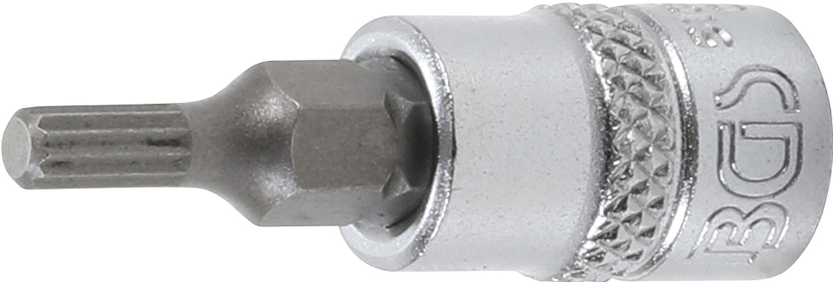 Antgalis įpresuotas į galvutę | 6.3 mm (1/4") | Spline (XZN) M4 (5105-M4)