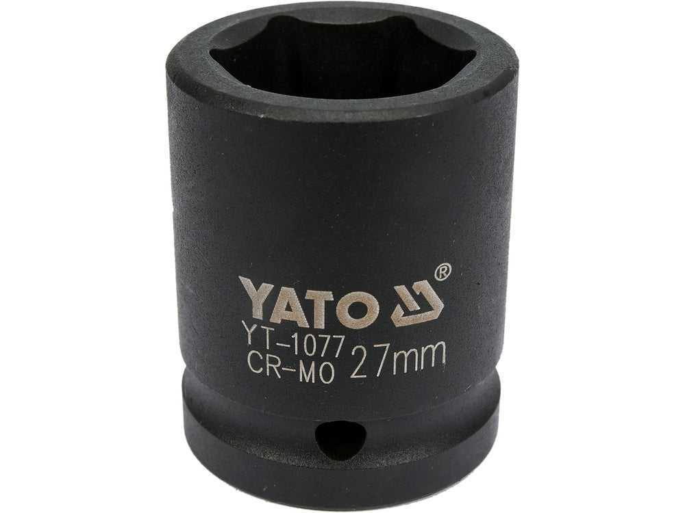 Galvutė smūginė šešiakampė | 20 mm (3/4") | 27 mm (YT-1077)