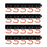 WALL-MOUNT TOOL HOLDERS (WITHOUT TOOLS) | 20 HOOKS | 4 PCS. X 40 CM | 160 CM (TH64)