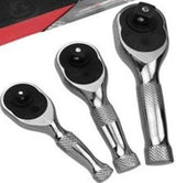 Набор коротких трещоток | 6.3 mm (1/4") / 10 mm (3/8") / 12,5 mm (1/2") | 3 шт.