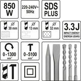 Перфоратор | SDS PLUS | 850W