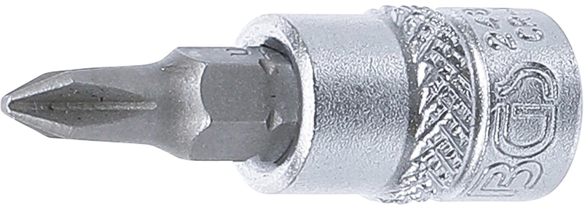 Бита, запрессованная в головку | 6.3 mm (1/4") | крестовая PH1