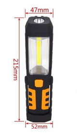 Darbo lempa akumuliatorinė | COB LED 3W-240Lm AKU Li-on 2800mAh (SK1510)