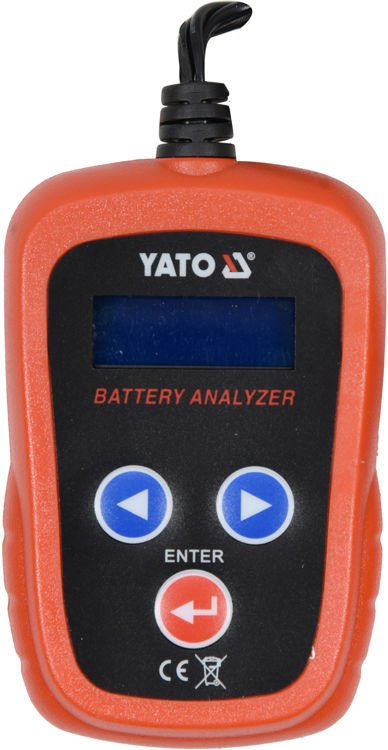 Skaitmeninis akumuliatoriaus testeris 12V (YT-83113)