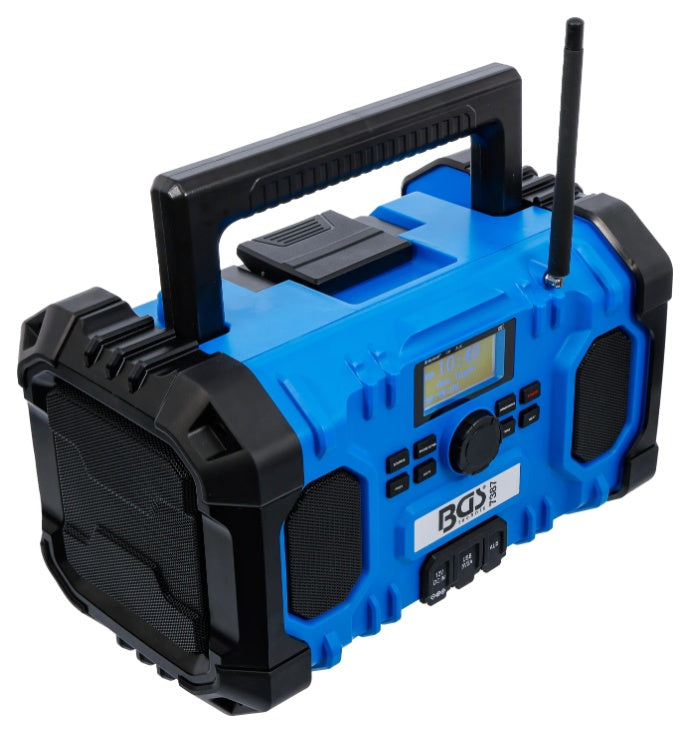 CORDLESS DAB RADIO | HYBRID | 18 V AND 230 V | WITHOUT RECHARGEABLE BATTERY (7387)