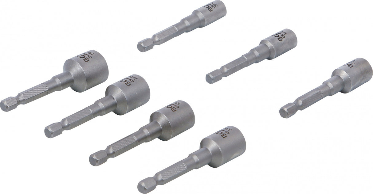 SPECIAL BIT SOCKET SET / SCREW EXTRACTORS | 6.3 MM (1/4") | 7 PCS (74562)