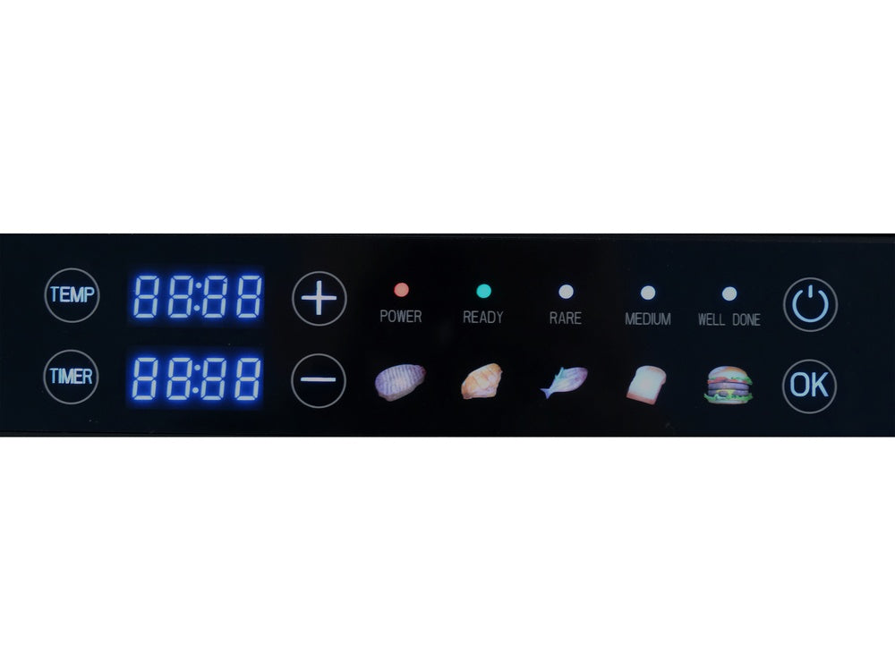 Электрогриль / вафельница | 2 в 1 | 2000W | LED-контроль