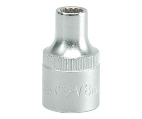 Galvutė dvylikakampė 1/2",  8mm (YT-1270)