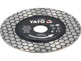DIAMOND BLADE FOR CUTTING HARDEST TILES AND GRANITE 125X23X22.23MM (YT-59980)