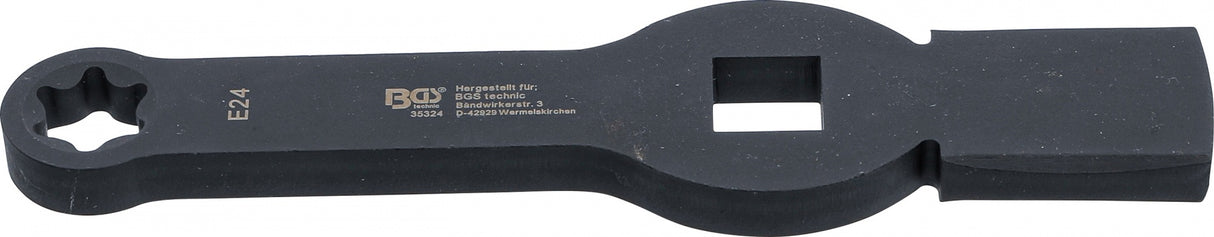 Smūginis raktas | E tipo (Torx) | 20 mm (3/4") | E24 | MAN TGA TGS TGX / MERCEDES-BENZ Atego (35324)