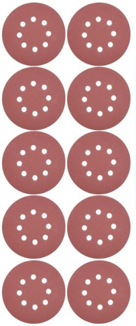 SANDING PAPER (VELCRO) FOR DRYWALL SANDER | WITH HOLES | 225 MM / P180 | 10 PCS. (PD225180B)