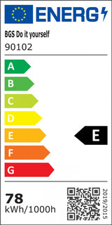 Garažo šviestuvas | LED | 78 W (90102)