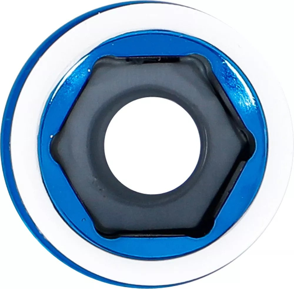 Galvutė smūginė ilga plonasienė | su plastikine apsauga | 12,5 mm (1/2") | 17 mm (7201)