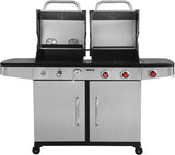Lauko kepsninė / grilis | 2 viename | anglis / dujos | Nerūdijantis plienas | 8.2 kW (YG-20030)