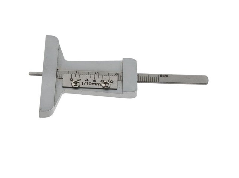 TYRE TREAD DEPTH GAUGE | STAINLESS STEEL | 0-50 MM (TG001)