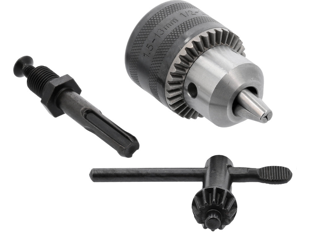 Патрон для дрели с ключом и SDS адаптером | 1,5-13 mm | 1/2"-20UNF