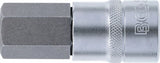 Бита, запрессованная в головку | длина 70 mm | 12,5 mm (1/2") | шестигранник 22 mm