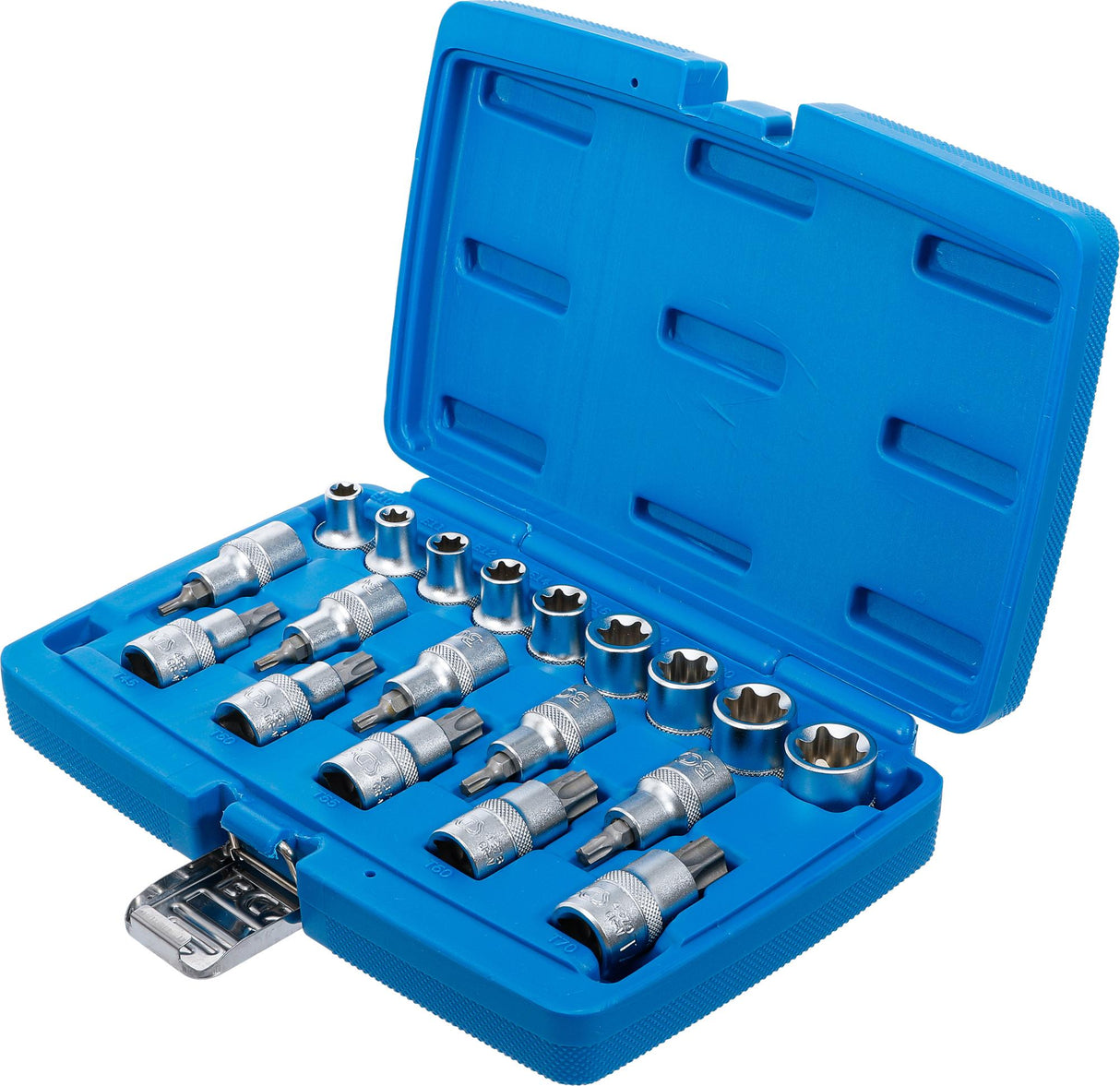 Antgalių ir galvučių rinkinys | 12,5 mm (1/2") | E-Star / T-Star (Torx) | 19 vnt. (5100)