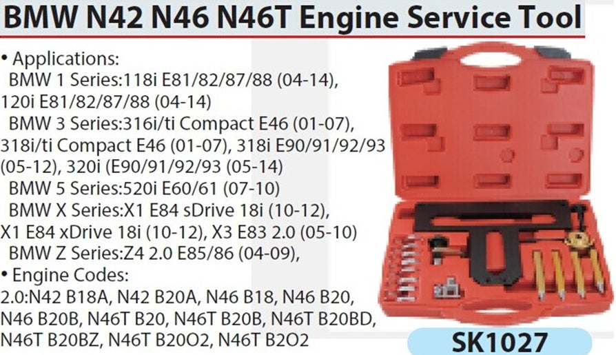 Variklio fiksavimo rinkinys | BMW N42/N46/N46T (SK1027)