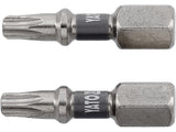 Antgaliai | 6,3 mm (1/4") | S2 Ni | T-Star (Torx) T20 | 2 vnt. (YT-78013)