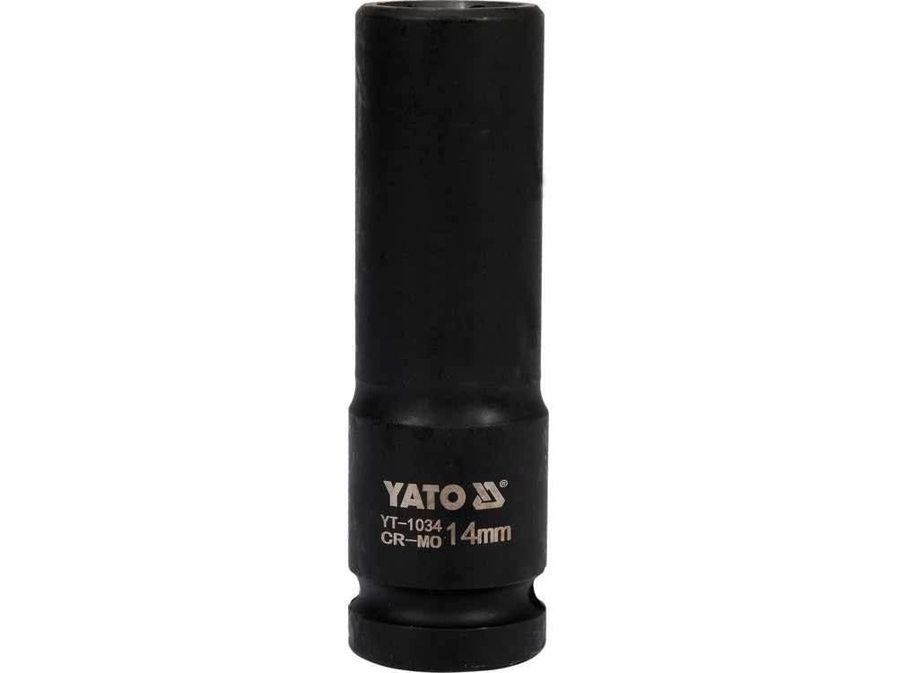Galvutė smūginė šešiakampė ilga | 12,5 mm (1/2") | 14 mm (YT-1034)