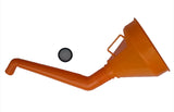 Piltuvas lenktas su sieteliu | Ø 145 mm (8695V)