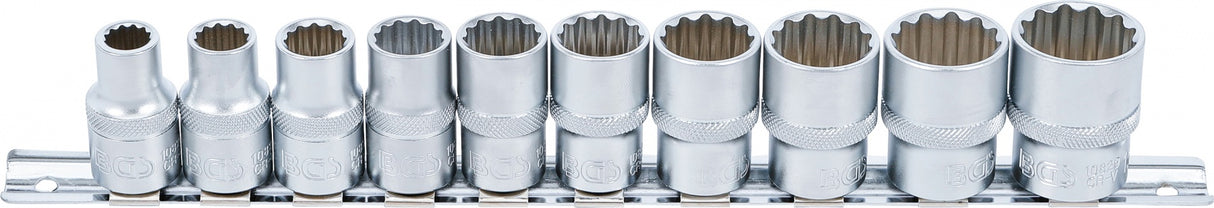 Colinių galvučių rinkinys 12 kampų | 12,5 mm (1/2") | 3/8" - 15/16"| 10 vnt. (9114)