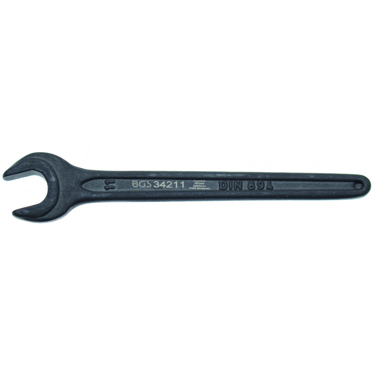 Veržliaraktis atviru galu vienpusis 11 mm (34211)