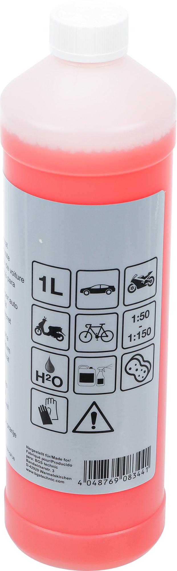 Концентрат автомобильного шампуня | красный | 1000 ml