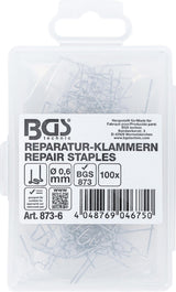 REPAIR STAPLES | W-TYPE | Ø 0.6 MM | 100 PCS. (873-6)