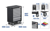 TOOL CABINET | 7 DRAWERS | WITH 120 TOOLS (4061)