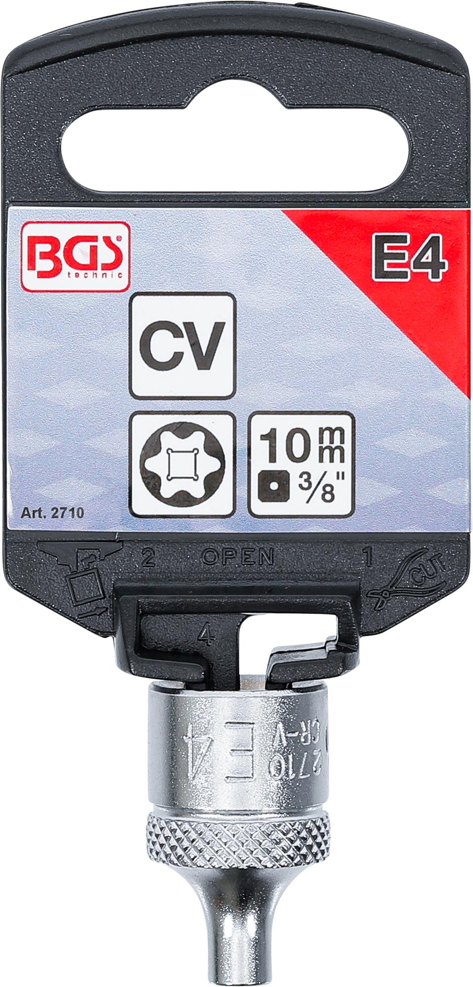 Головка E-star для болтов | 10 mm (3/8") | E4