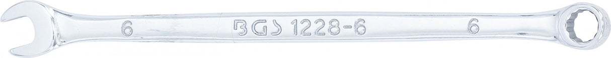 Raktas kombinuotas | ilgas tipas | 6 mm (1228-6)
