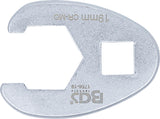 Raktas "varnos koja" | 10 mm (3/8") | 19 mm (1756-19)