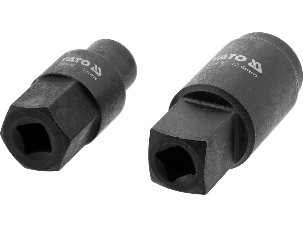 Galvutės įpurškimo siurbliams | 2 vnt | 7 ir 12.6 mm (YT-17524)