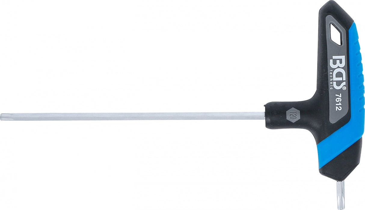 Atsuktuvas su T formos rankena | T-Star (Torx) | T20 (7612)