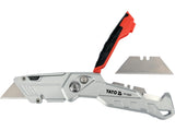 UTILITY KNIFE WITH TRAPEZOID BLADE (YT-75203)