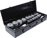 SOCKET SET | 20 MM (3/4") DRIVE | 19-50 MM | 20 PCS. (15113)