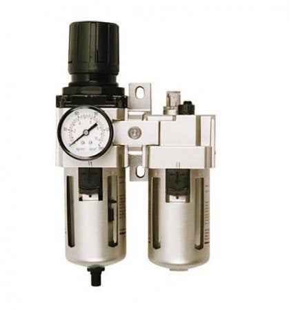 Drėgmės surinkėjas ,reguliatorius su manometru ir tepaline 1/2"  (LG-14)