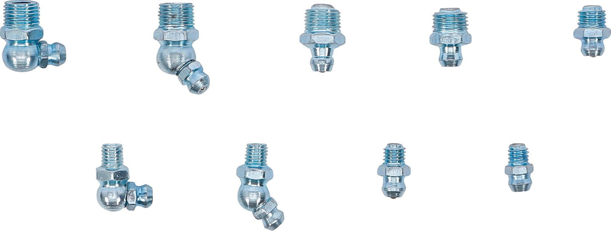 GREASE NIPPLE ASSORTMENT | METRIC / INCH SIZES | 70 PCS. (8065-1)
